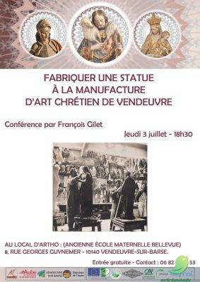 Conférence: Fabriquer une statue à la Sainterie - 0