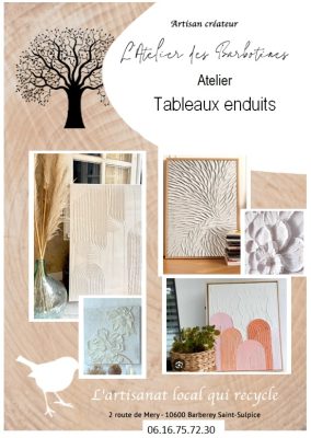 Atelier créatif Tableau enduit - 0