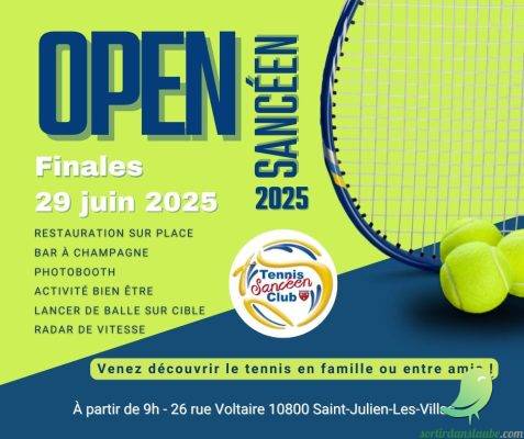 Grande finale tournoi open sancéen - 0