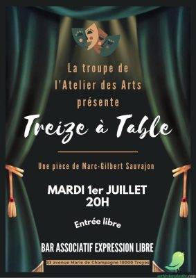 Théâtre: Treize à Table - 0