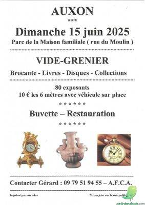Vide grenier: Auxon - 0