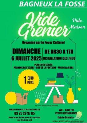 Vide grenier: Bagneux la Fosse - 0