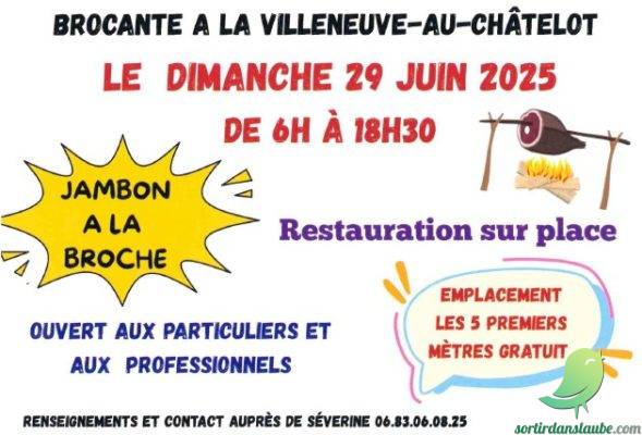 Vide grenier: La Villeneuve au Chatelot - 0