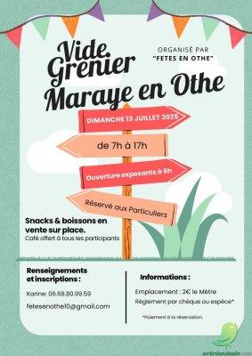 REPORTÉ! Vide grenier: Maraye en Othe - 0