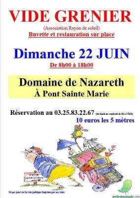 Vide grenier: Pont Sainte Marie - 0