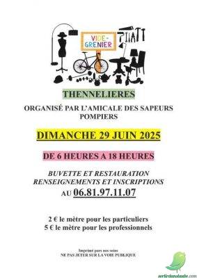 Vide grenier: Thennelières - 0