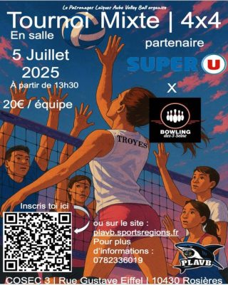 Tournoi Mixte 4×4 Volleyball - 0