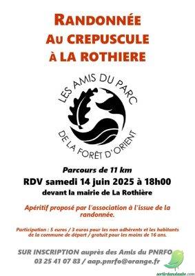 Randonnée au crépuscule autour de La Rothière - 0