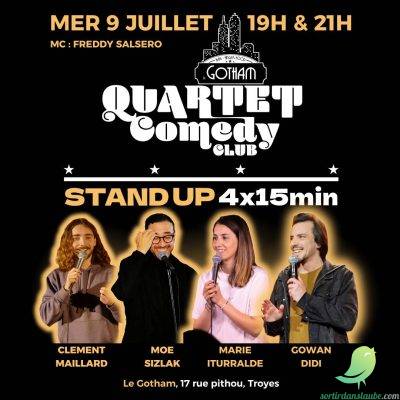 Quartet Comedy Club au Gotham - 0