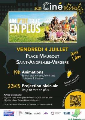 Cinestival – cinéma plein-air : Un p’tit truc en plus - 0