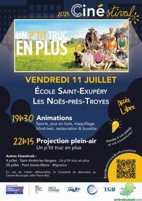 Cinestival – cinéma plein-air : Un p’tit truc en plus - 0