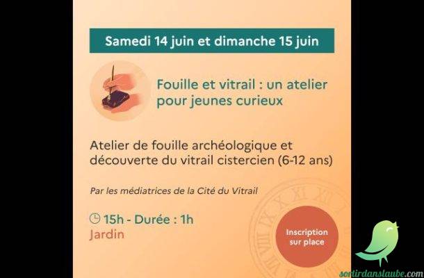 Journées européennes de l’Archéologie: Cité du Vitrail - 2