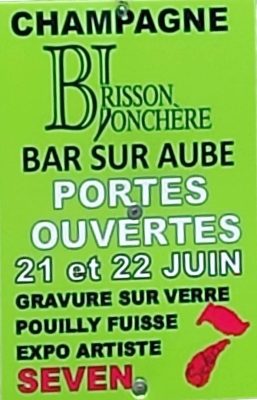 Porte ouverte champagne Brisson Jonchère - 0