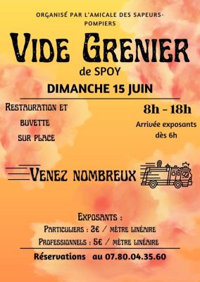 Vide grenier de Spoy - 0