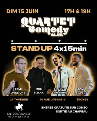 Quartet Comedy Club à la Taverne - 0