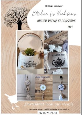 Atelier créatif déco récup&rsquo; avec les conserves - 0
