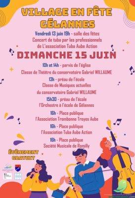 Village en fête à Gélannes - 0