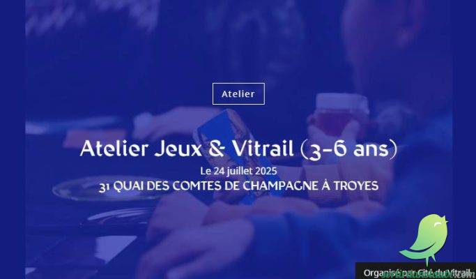 Atelier Jeux & Vitrail (3-6 ans) - 0