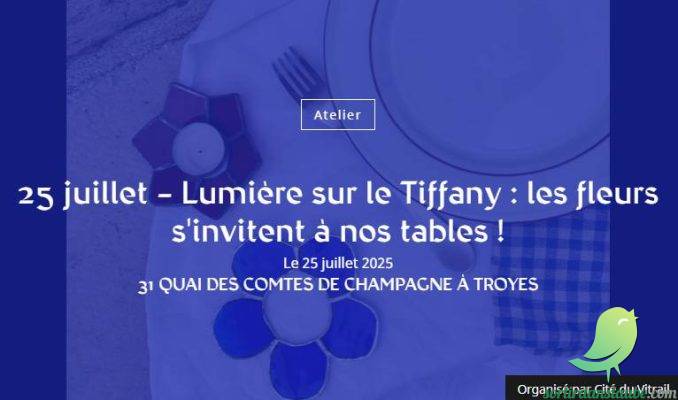 Lumière sur le Tiffany : les fleurs s&rsquo;invitent à nos tables ! - 0