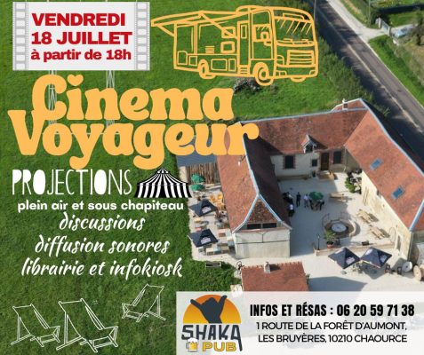Le cinéma voyageur – projection plein air et chapiteau - 0