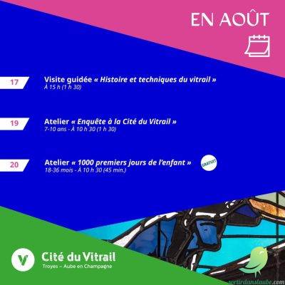 Aout à la Cité du Vitrail: activités et balade sur la Route du Vitrail ! - 3