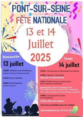 Fête nationale: Pont sur Seine - 0