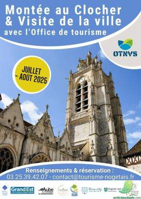 Montées au clocher de l’église Saint-Laurent et visites guidées de la ville de Nogent-sur-Seine - 0