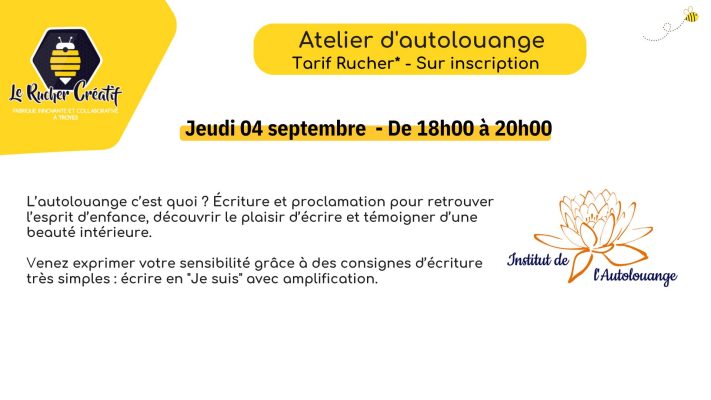 Atelier d&rsquo;autolouange - 0