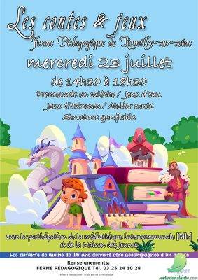 Contes et jeux à la ferme pédagogique - 0