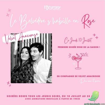 Le Belvédère voit la vie en rose tout l’été ! - 0