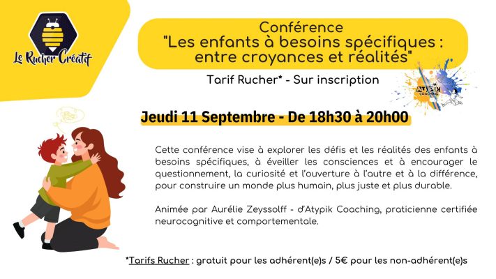 Conférence « Les enfants à besoins spécifiques : entre croyances et réalités » - 0