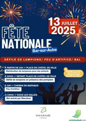 Fête nationale: Bar sur Aube - 0