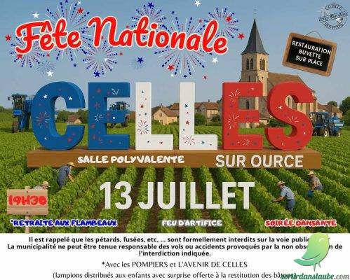 Fête nationale: Celles sur Ource - 0