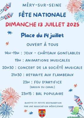 Fête nationale: Méry - 0
