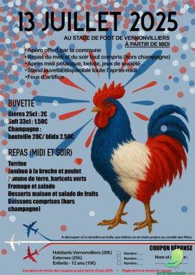 Fête nationale: Vernonvilliers - 0