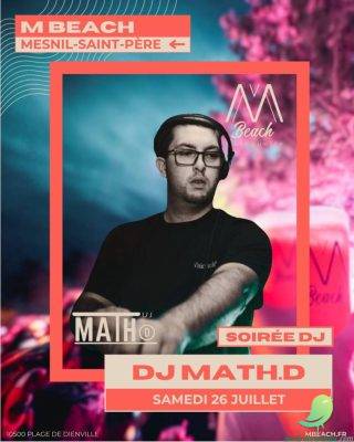 DJ MATH.D // Soirée 90-2000&rsquo;s - 0