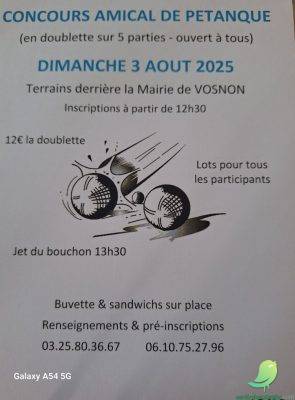 Concours de pétanque - 0