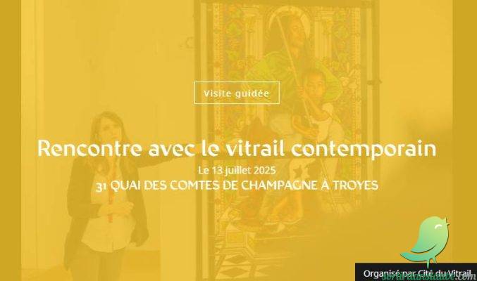 Rencontre avec le vitrail contemporain - 0