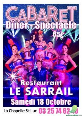 Soirée dîner spectacle « Cabaret Show » - 0