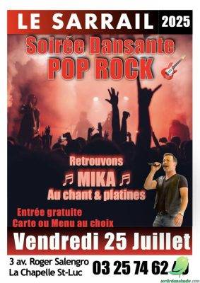 Soirée dansante spéciale pop rock - 0