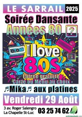 Soirée dansante années 80 - 0