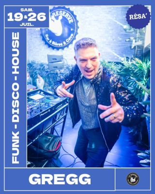 Soirée funk – disco – house avec Gregg - 0