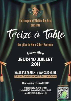 Théâtre: Treize à Table - 0