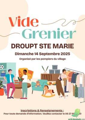 Vide grenier: Droupt Sainte Marie - 0