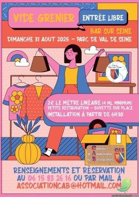 Vide grenier: Bar sur seine - 0