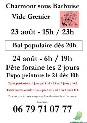 Vide grenier: Charmont - 0