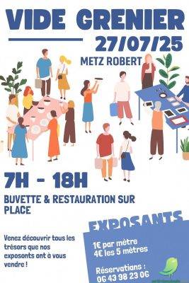 Vide grenier: Metz Robert - 0