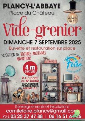 Vide grenier: Plancy - 0