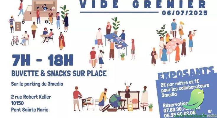 Vide grenier: Pont Sainte Marie - 0