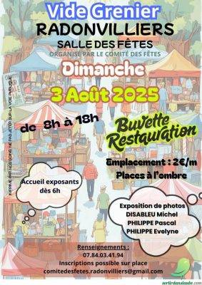 Vide grenier et exposition photos: Radonvilliers - 0